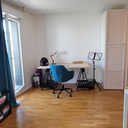 Studio Lumineux 31 M2 - Terrasse - Bureau - Acces Rapide A Paris Apartamento *