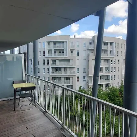 Studio Lumineux Avec Terrasse Et Parking - Acces Rapide Porte De Versailles 伊西莱穆利诺