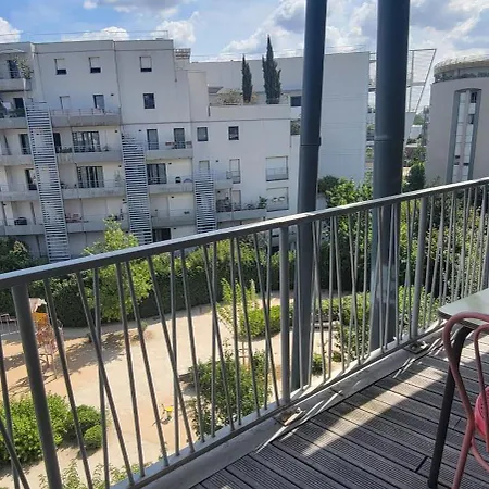 公寓 Studio Lumineux Avec Terrasse Et Parking - Acces Rapide Porte De Versailles