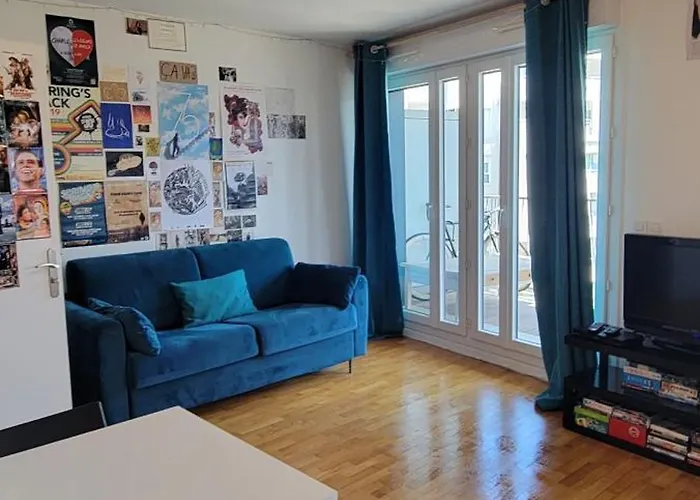 Lumineux 31m2 - Terrasse - Acces Rapide Paris *